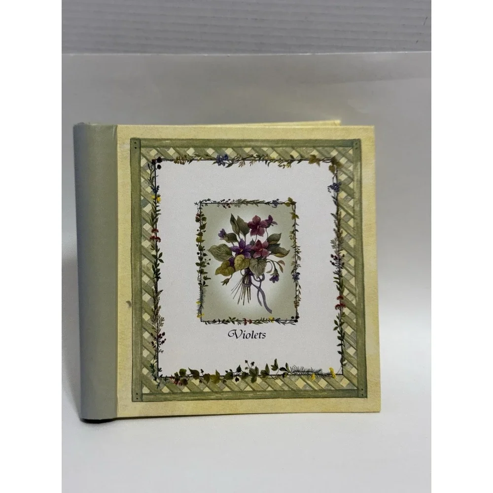 Spiral Bound Greeting Card Organizer With Pockets With Address Book & Cards